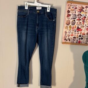 Frame Denim Le Hi Skinny Classic Indigo Jeans